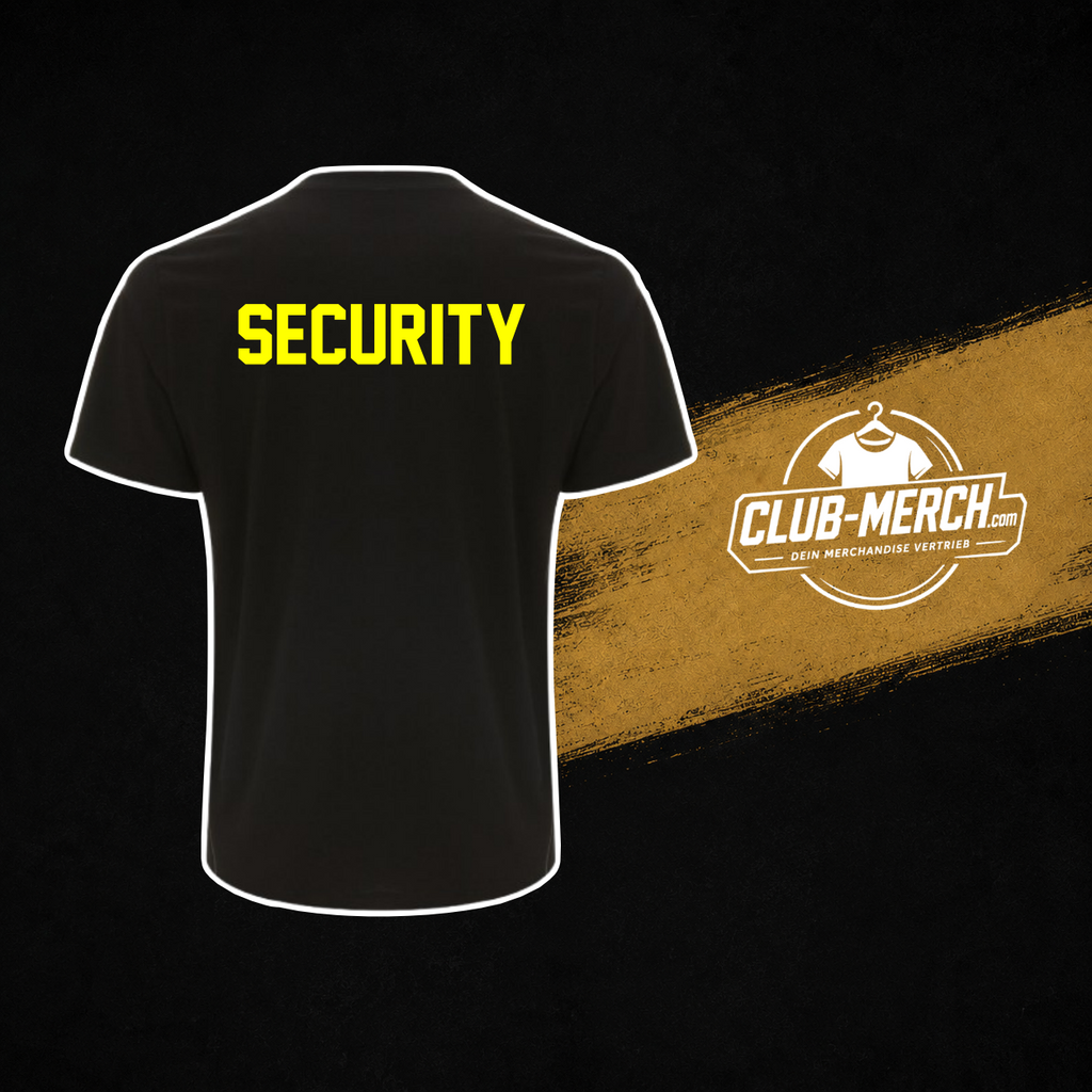 Security T-Shirt Schwarz