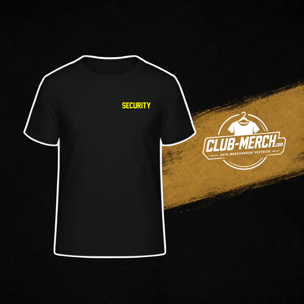 Security T-Shirt Schwarz